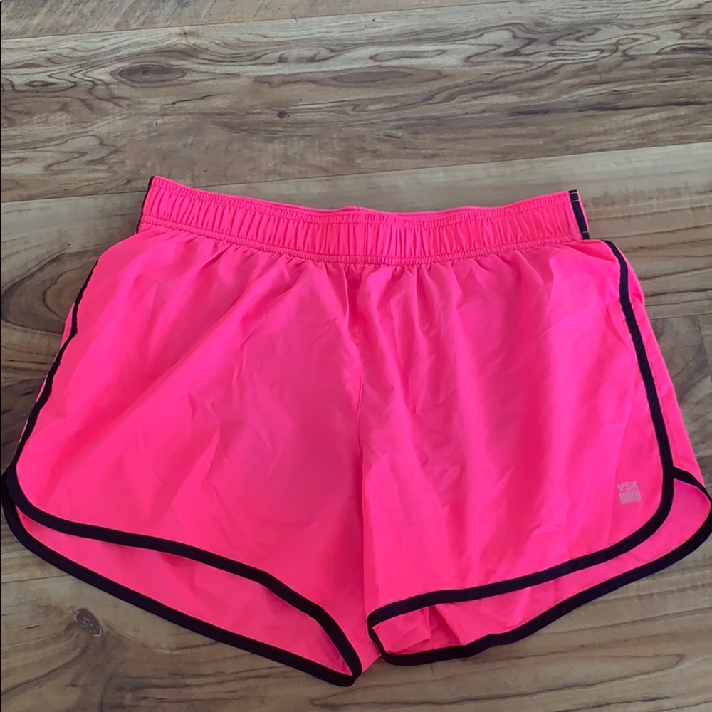 The Player Neon Pink Run Short by VSX